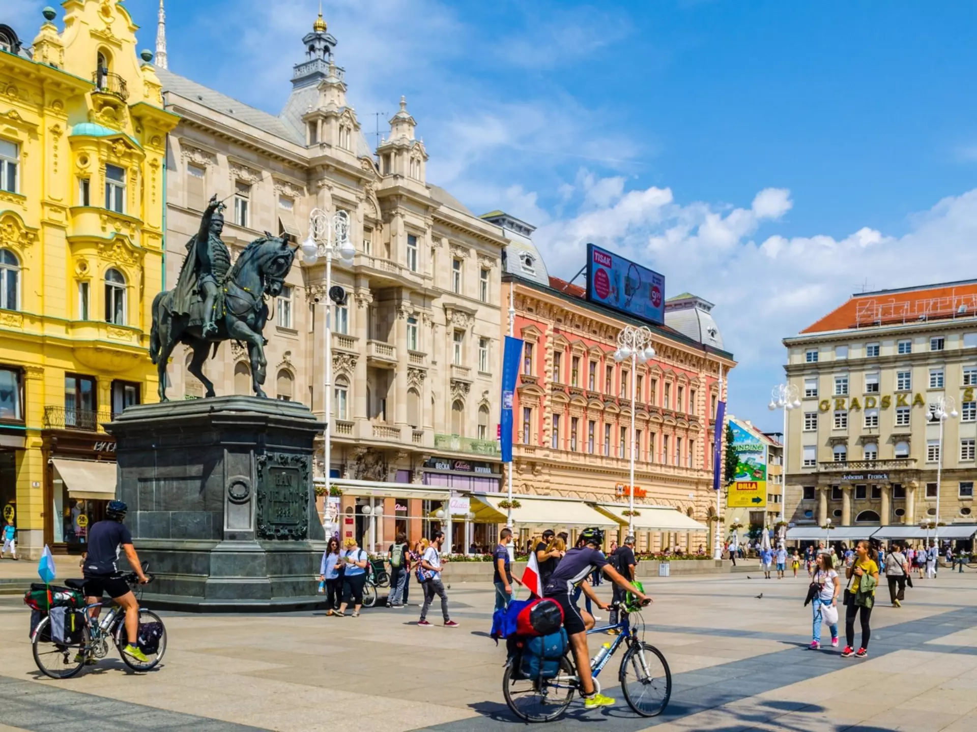 There's plenty to see and do in Zagreb, from quirky museums to drinking coffee in cool cafes. trabantos/Shutterstock