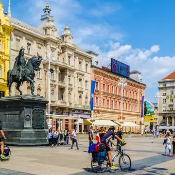 There's plenty to see and do in Zagreb, from quirky museums to drinking coffee in cool cafes. trabantos/Shutterstock