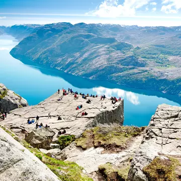 Preikestolen, Norway. Nanisimova/Shutterstock