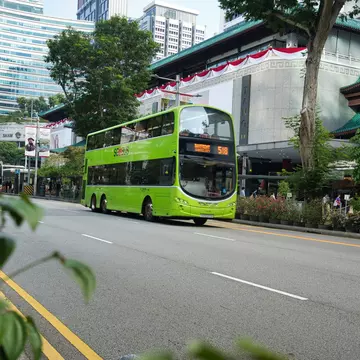 A bus from Singapore's extensive service. Kowshi .L/Shutterstock  