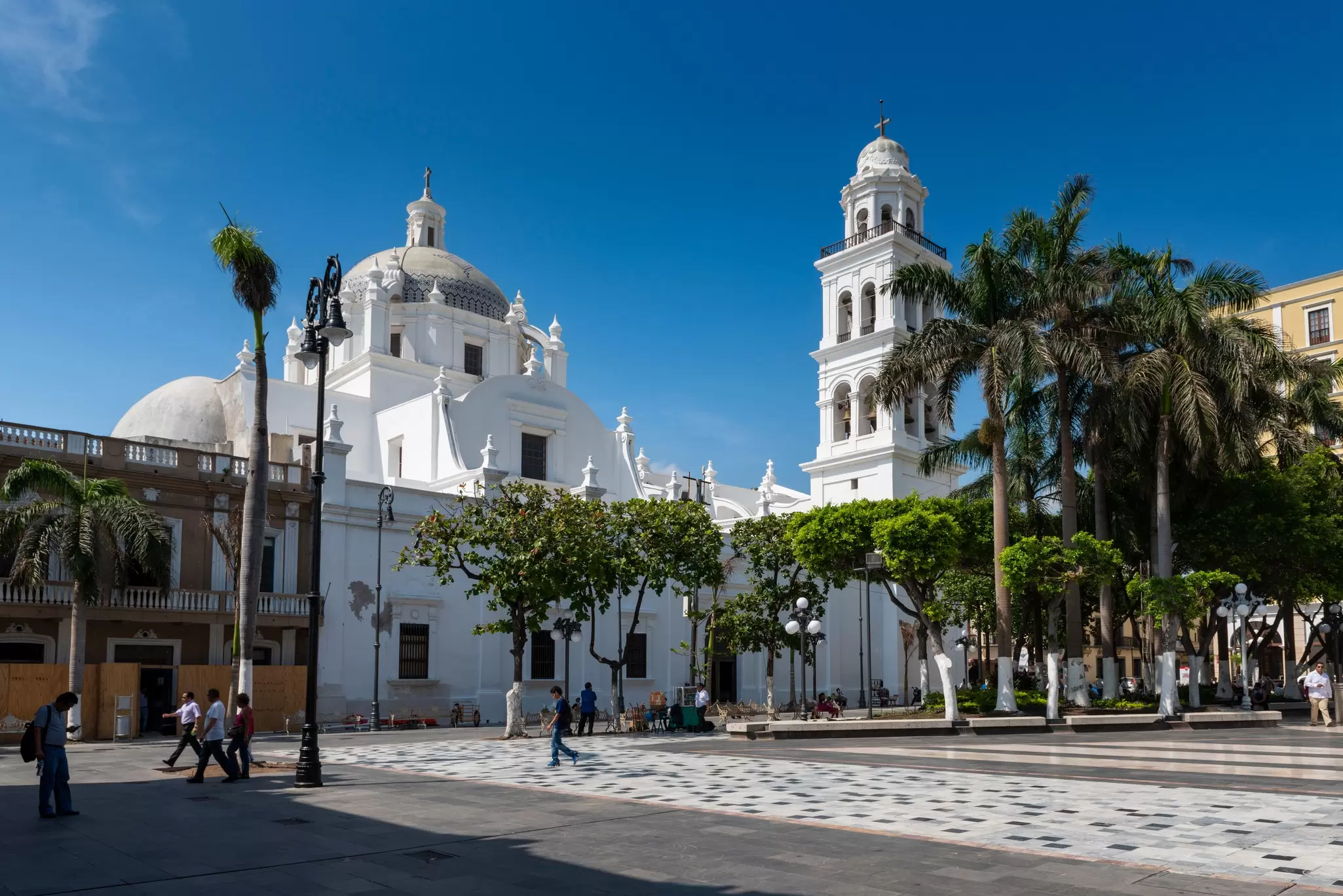 The Veracruz Cathedral in the main plaza of Veracruz, Mexico. TLF Images/Shutterstock