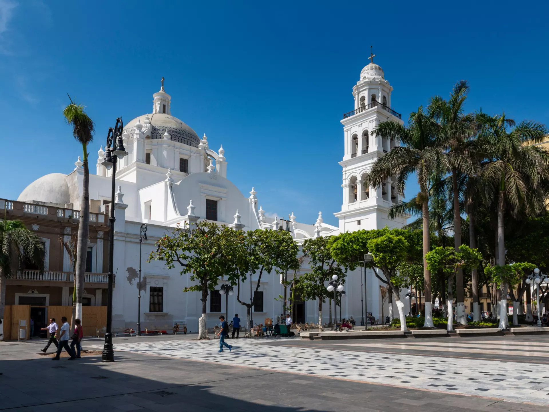 The Veracruz Cathedral in the main plaza of Veracruz, Mexico. TLF Images/Shutterstock