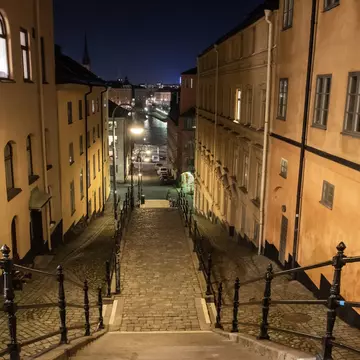 Wander around Stockholm’s Södermalm and you’ll find stylish cafes and charming narrow streets. Alizada Studios/Shutterstock