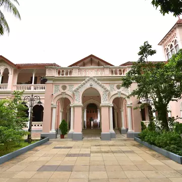 The 19th-century Gulshan Mahal bungalow. National Museum of Indian Cinema