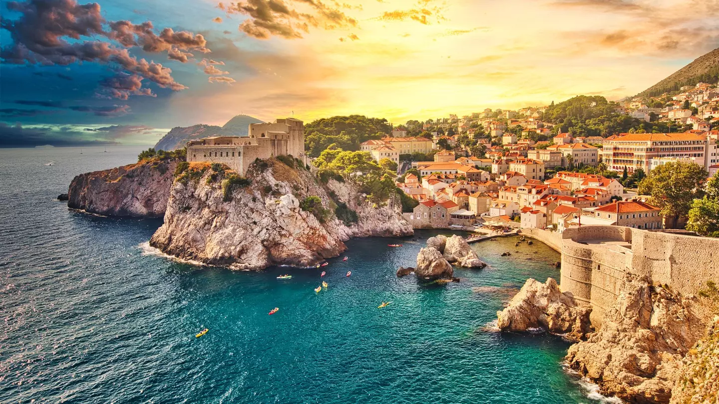 Take a kayaking tour of Dubrovnik and marvel at astonishing sunsets over these monumental fortifications that have guarded the city for more than 500 years © Benny Marty / Shutterstock