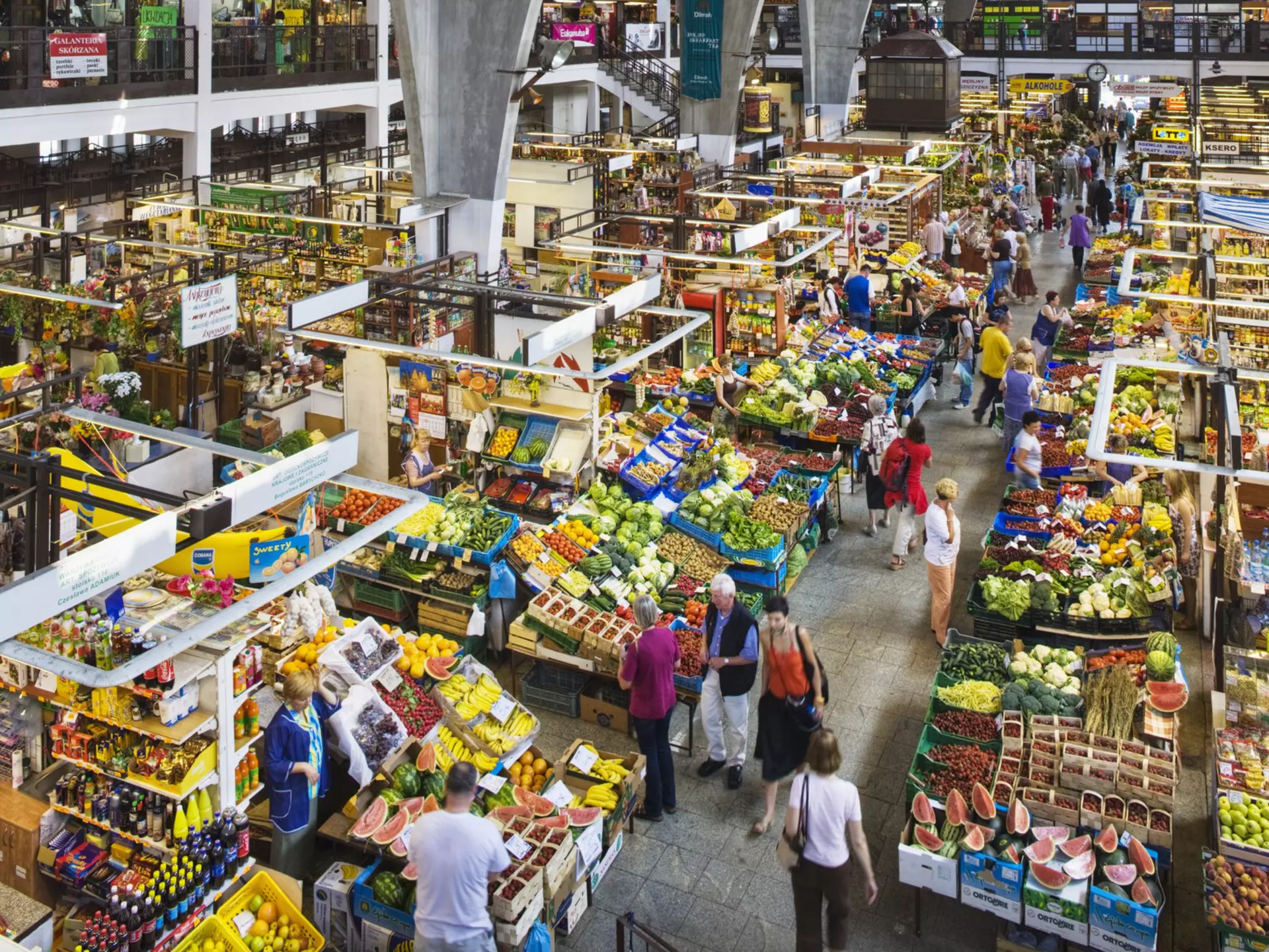 Poland's markets are a rich introduction to the nation's varied cuisine. Jon Hicks/Getty Images