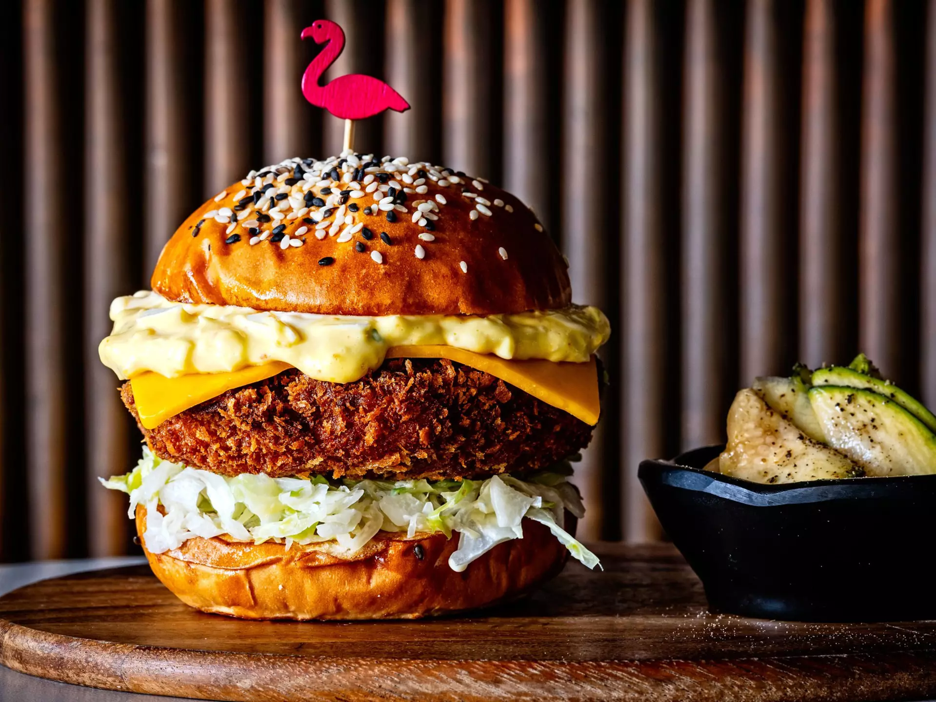 Washington DC's food scene is full of unforgettable dishes -- here are our favorites (including this shrimp katsu burger from Perry's). Scott Suchman, Perry's