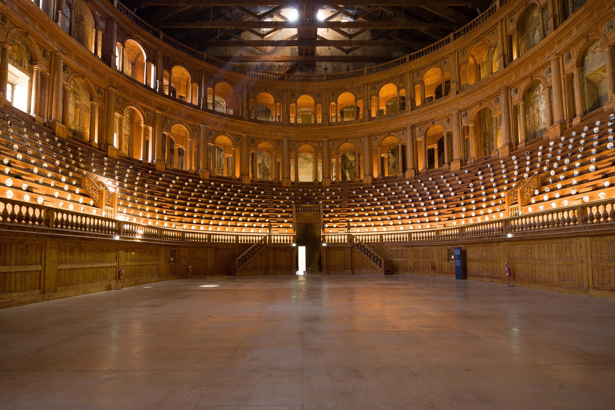 Parma, Italy - August 14, 2021: Teatro Farnese in the Palazzo della Pilotta, Parma, Italy.; Shutterstock ID 2137288491; purchase_order: 65050; job: poi; client: ; other:
