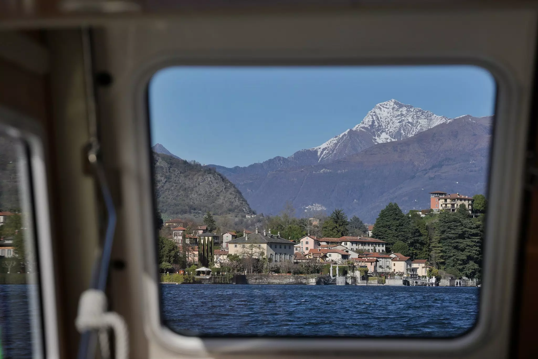 Lake Como from a boat