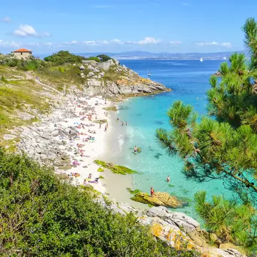 The Cíes Islands, in Spainʻs northwest corner. Shutterstock