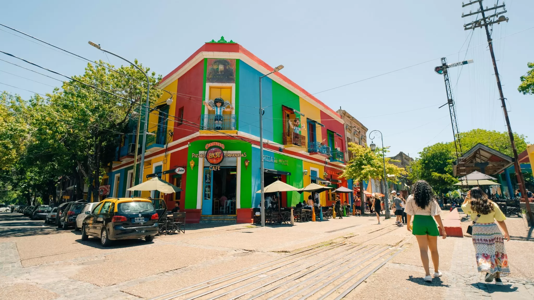 El Caminito, Buenos Aires' iconic colorful neighborhood. Brester Irina/Shutterstock