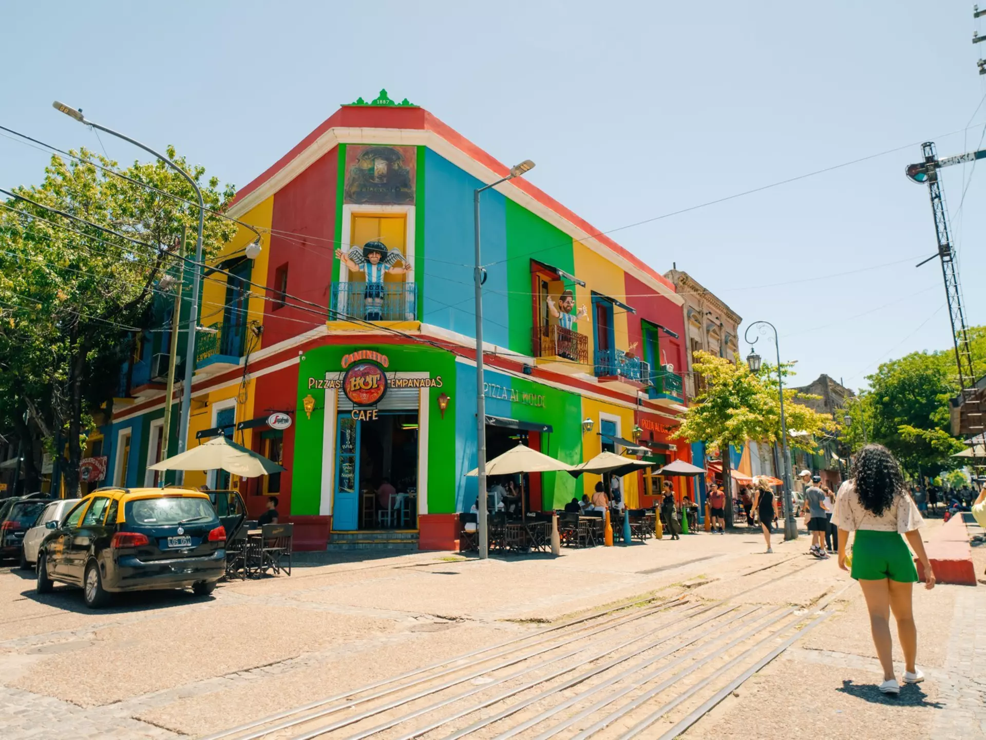 El Caminito, Buenos Aires' iconic colorful neighborhood. Brester Irina/Shutterstock