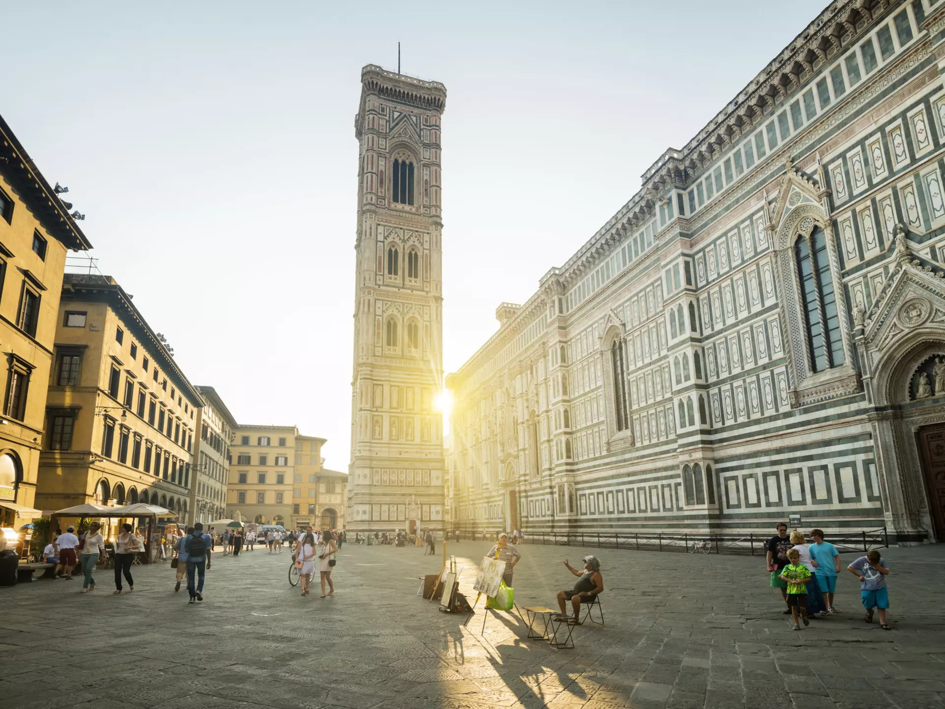 Street Artists below the Campanile, Florence, Tuscany, Italy
Lonely Planet Traveller Magazine, Extras