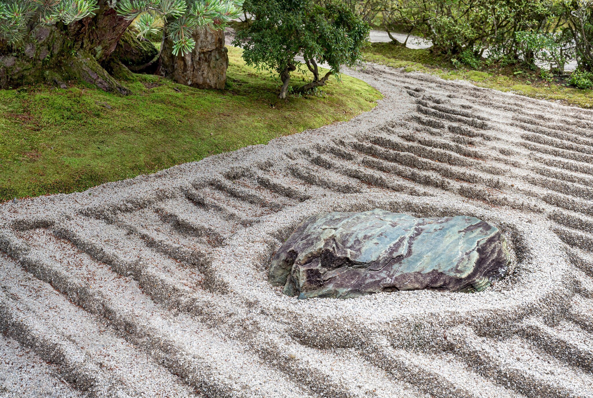 Ginkaku or Ginkaku-ji also called Silver Pavilion or Silver Temple.  Spectacular giant cone in zen garden made of gravel in Kyoto Japan.  License Type: media_digital  Download Time: 2024-06-26T13:23:40.000Z  User: catalinaaragon  Is Editorial: No  purchase_order: 56530