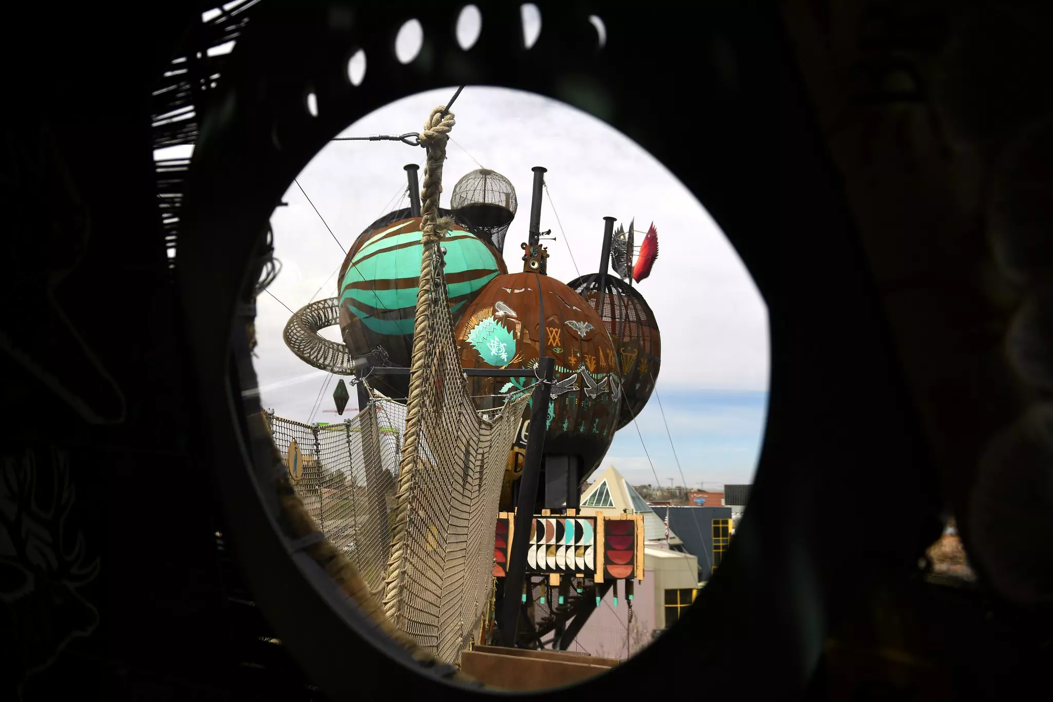 Climb, crawl and be busy at the Children's Museum of Denver Marsico Campus © Joe Amon / Getty Images