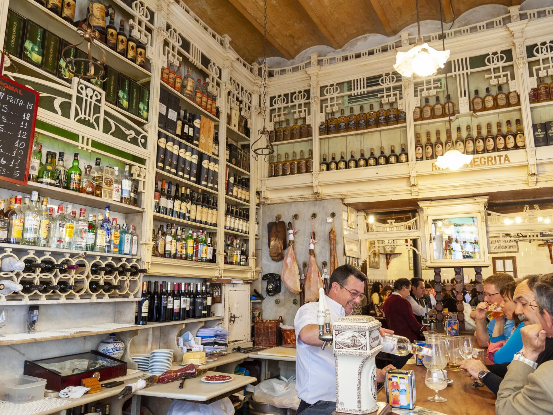El Rinconcillo (pictured) in Seville is one of the oldest tapas bars in Spain. Alex Segre/Getty Images