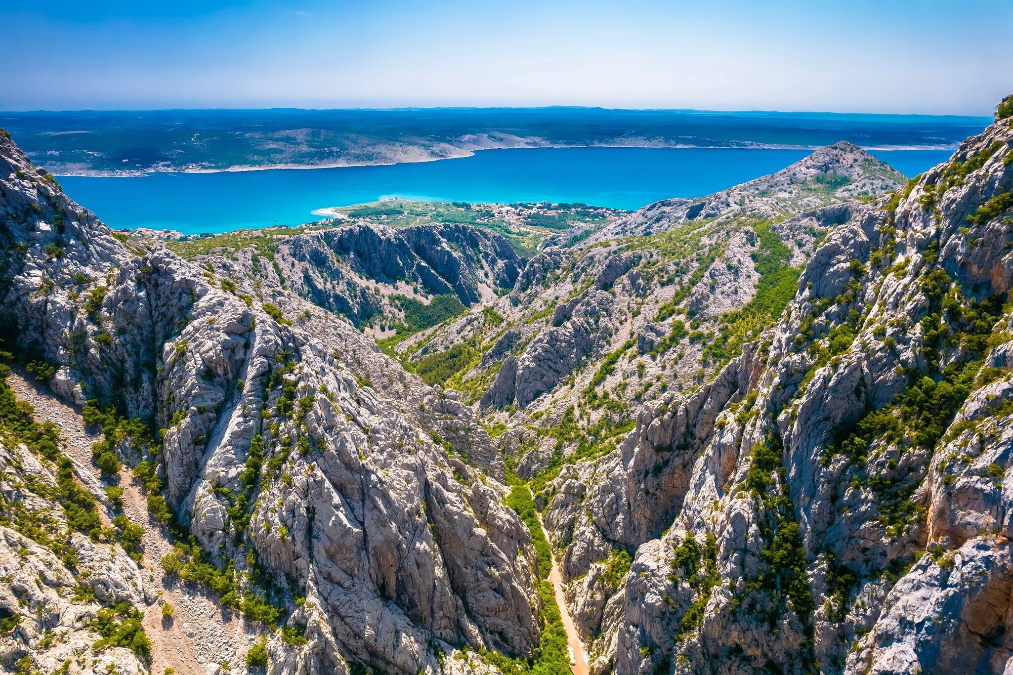 Paklenica canyon National park, Croatia.