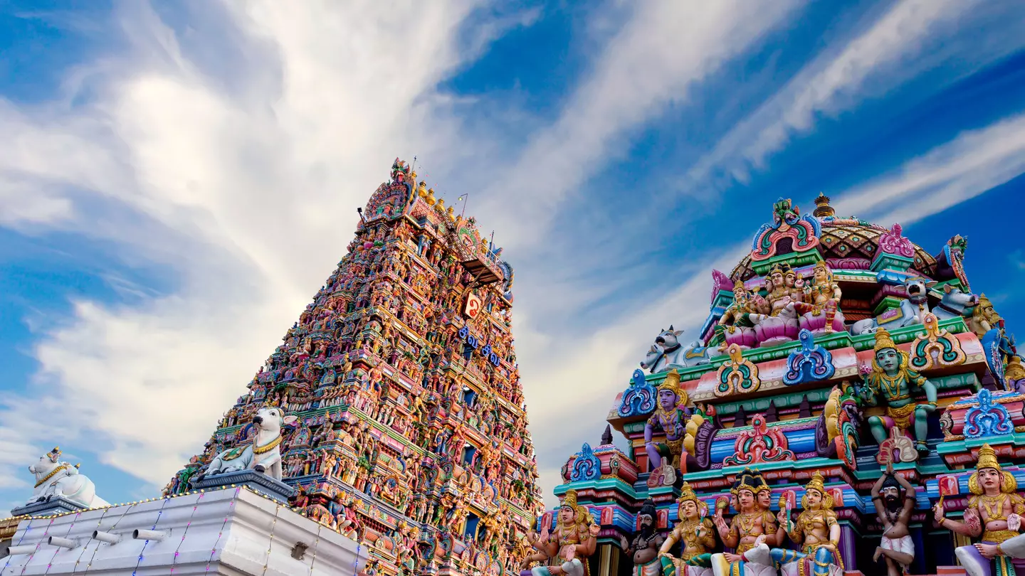 Kapaleeshwarar Temple is the most eye-catching of Chennai's numerous temples. Jayakumar / Shutterstock