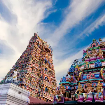Kapaleeshwarar Temple is the most eye-catching of Chennai's numerous temples. Jayakumar / Shutterstock