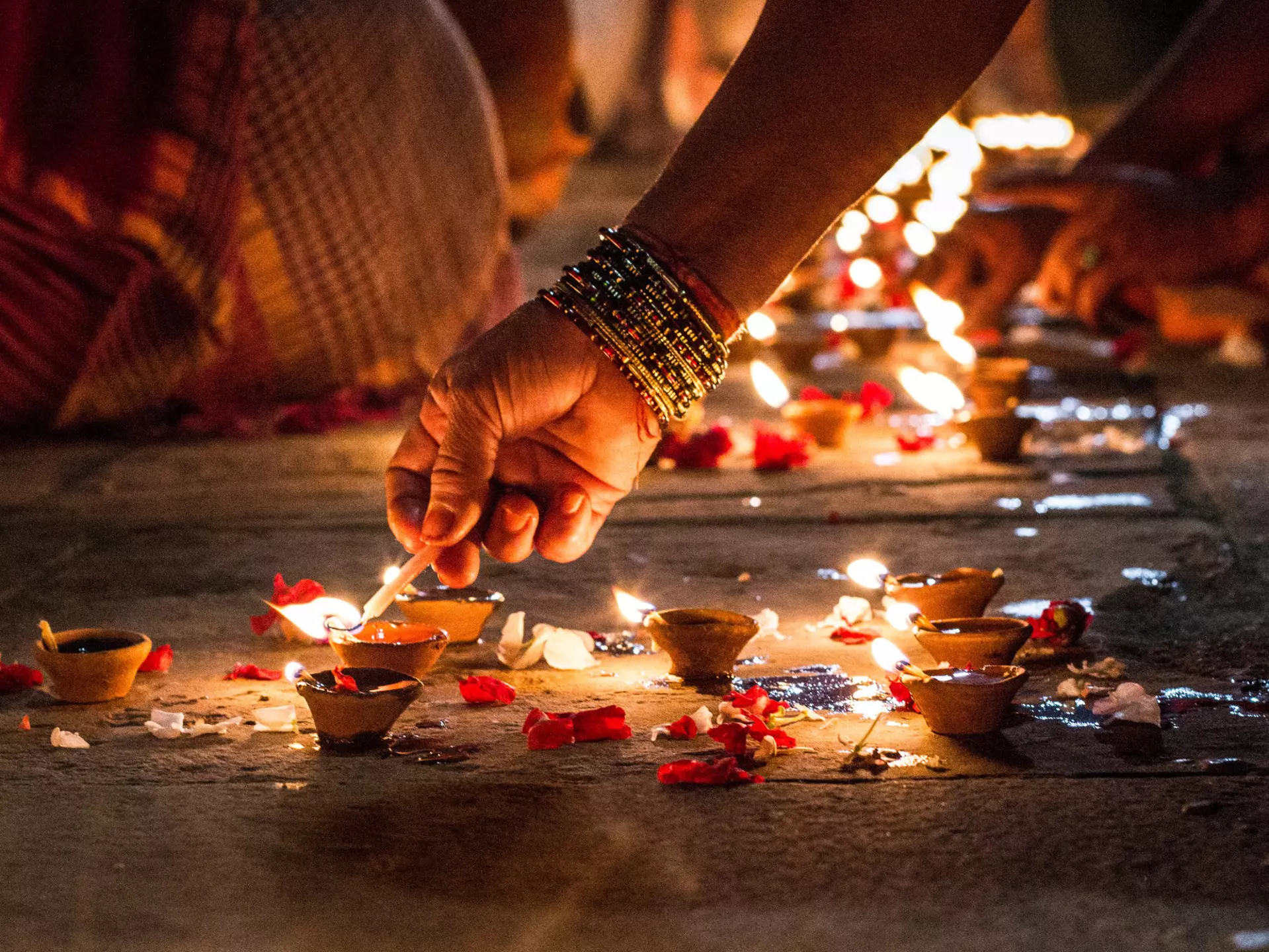 Diwali – the Festival of Lights – is celebrated far beyond India's shores. Patricia Villalba Landinez/Getty Images 