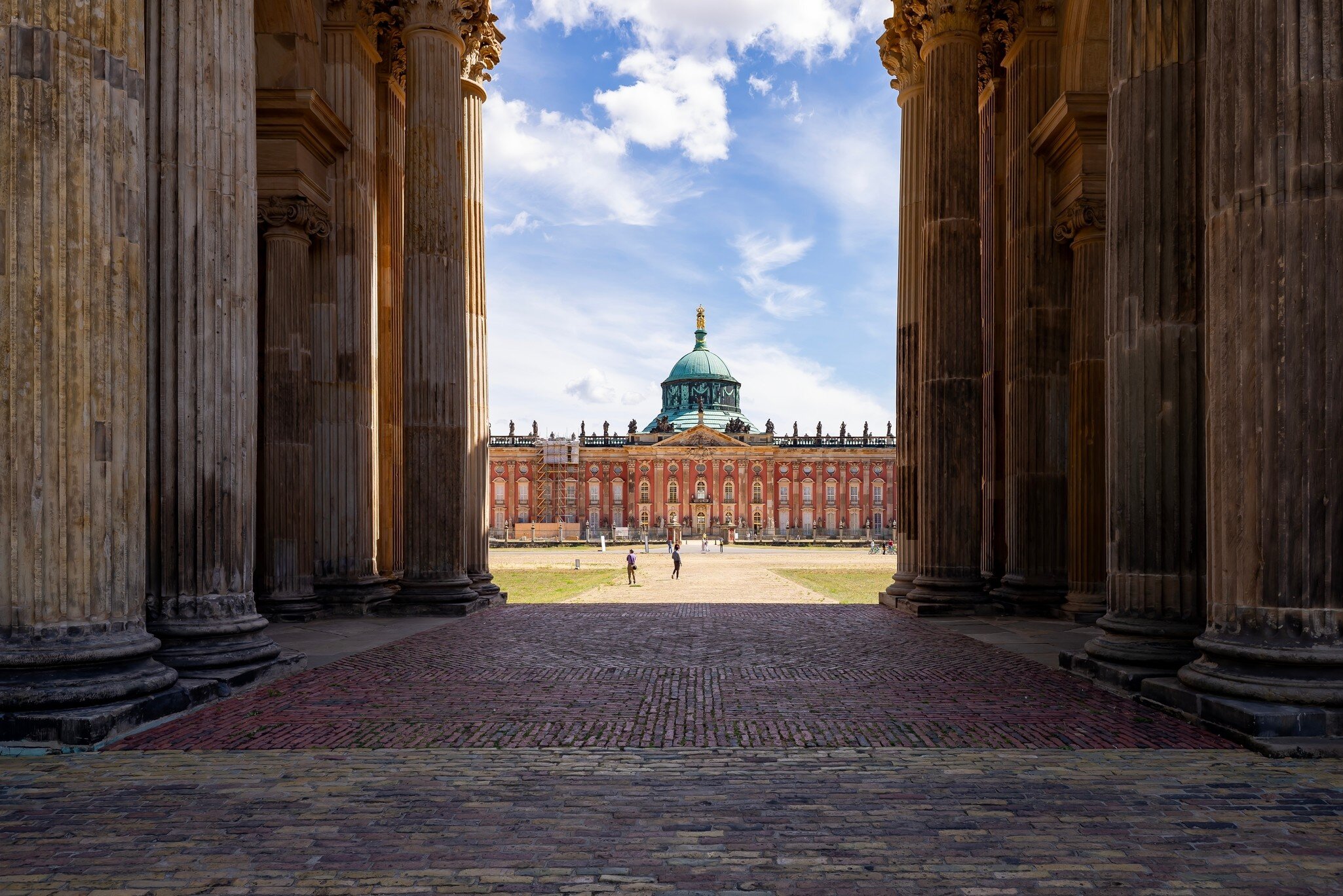 New Palace (Neues Palais) in Potsdam, Germany.