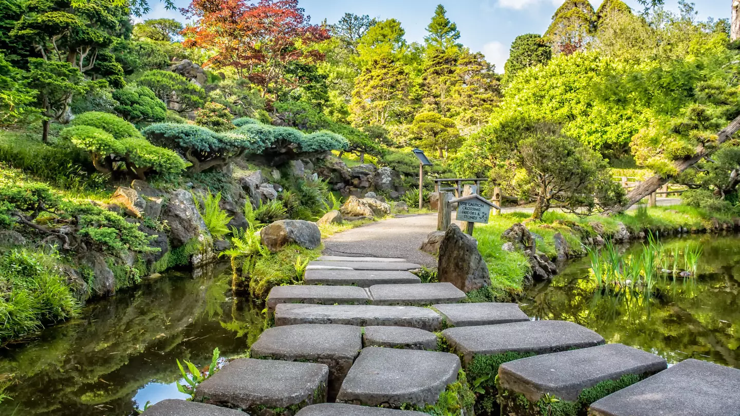 The Japanese Tea Garden in Golden Gate Park