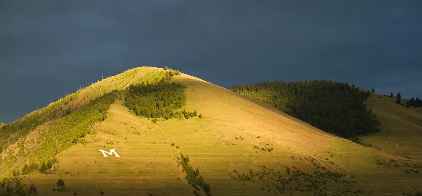 Mountain near Missoula Montana M