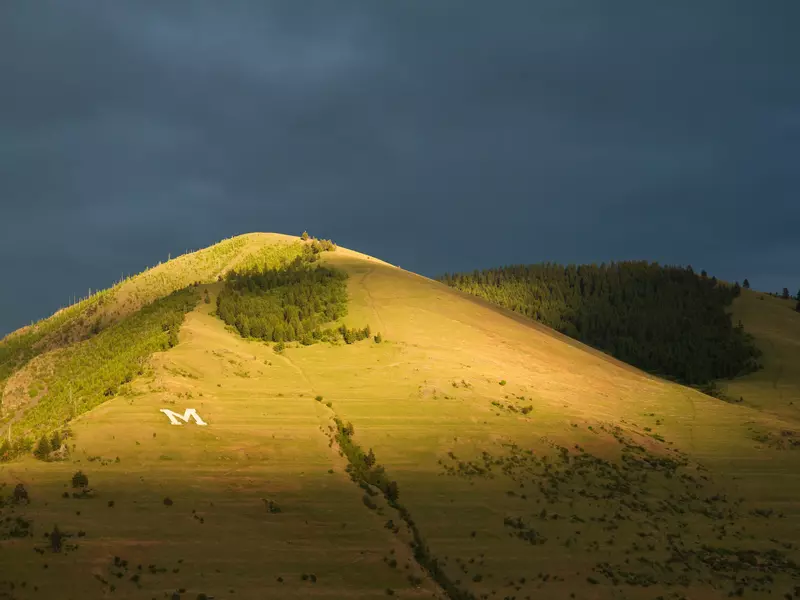 Mountain near Missoula Montana M