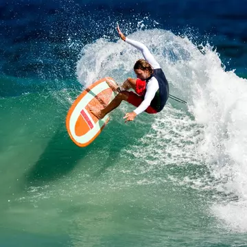 Surfing on Masirah Island