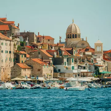 The medieval town of Šibenik. iStock/Getty Images Plus