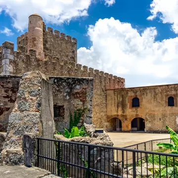 Fortaleza Ozama  is recognized by UNESCO as being the oldest military construction of European origin in the Americas built between 1502-1508, License Type: media, Download Time: 2025-07-06T09:47:45.000Z, User: pinkjozie64, Editorial: false, purchase_order: 56530 - Guidebooks, job: Global Publishing WIP, client: Experience Dominican Republic 1, other: Jo-anne Riddell