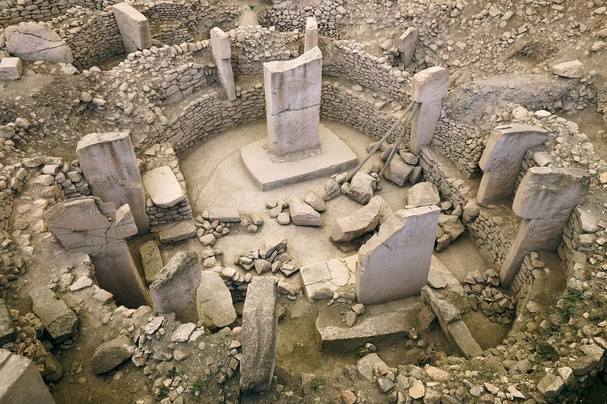 Göbeklitepe is believed to be the humanity's first place of worship. serkansenturk/Getty Images