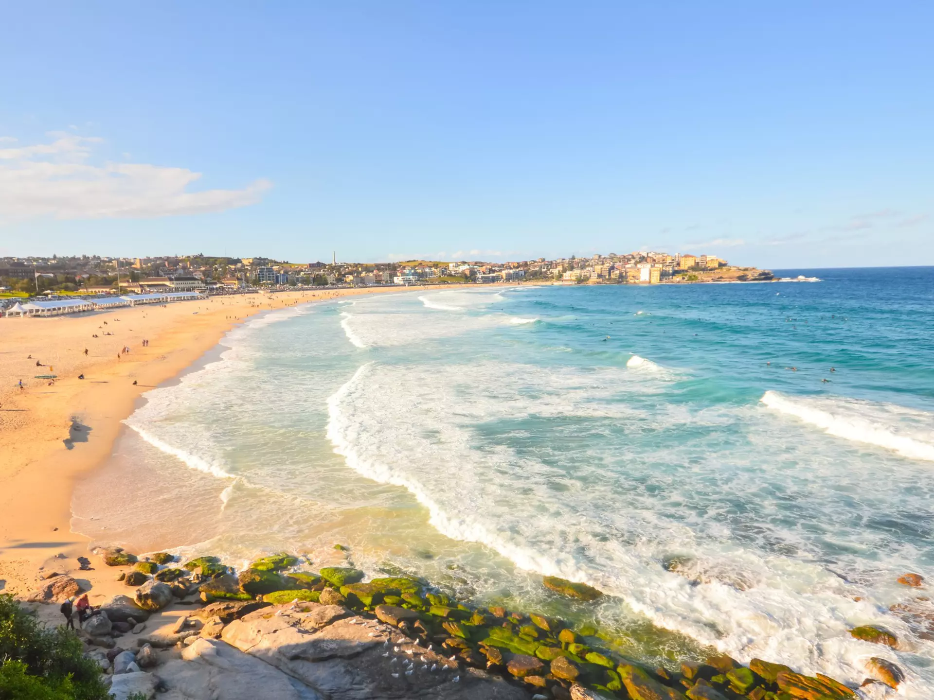 Bondi Beach , Australia
221179516
australia, beach, blue, bondi, clear, coast, crystal, ocean, relax, rocks, sand, sea, sky, summer, sunbath, sunny, surf, sydney, travel, water, waves
