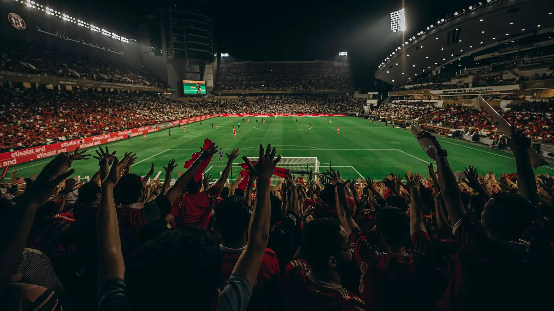 Exciting Soccer Match in Abu Dhabi Stadium (Eslam Mohammed Abdelmaksoud/Pexels)