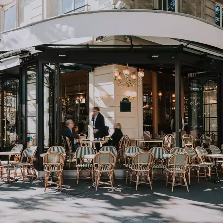 Enjoy the cafes of Paris. Catarina Belova/Shutterstock