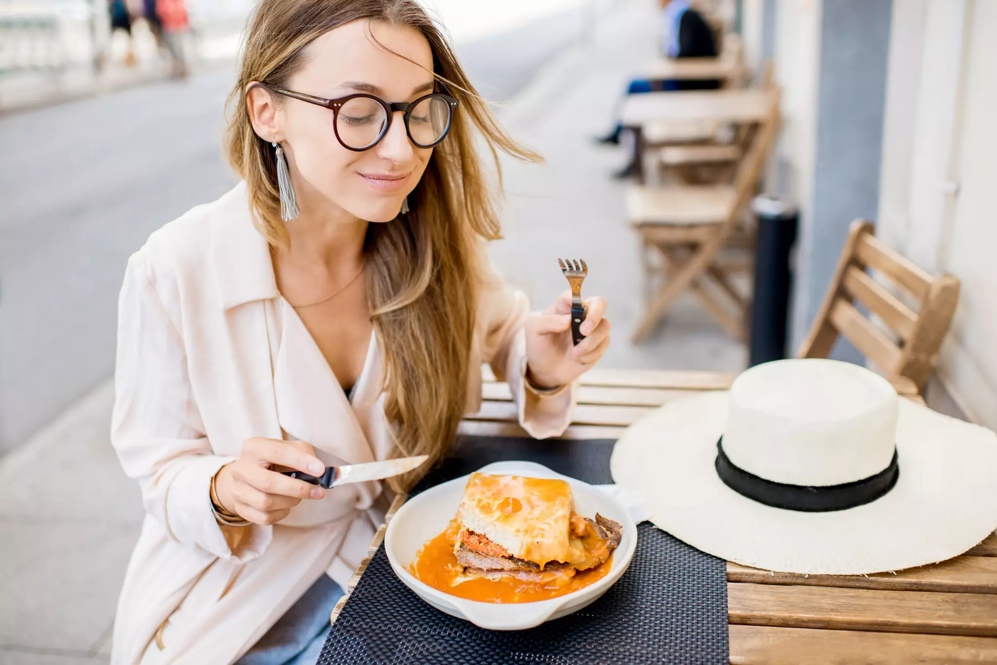After a big night out in Portugal, refuel with a francesinha sandwich © RossHelen / Getty Images