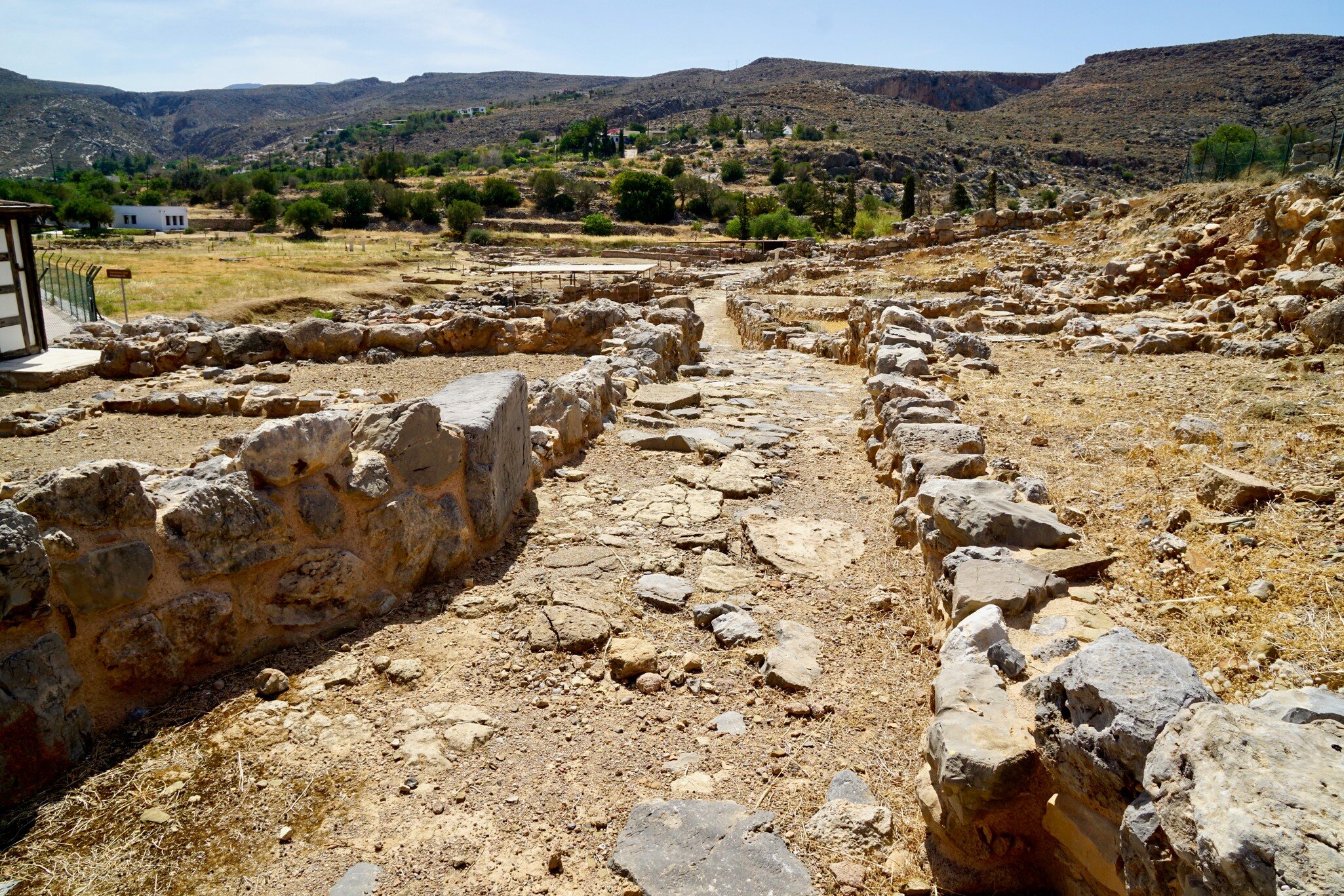 Zakros Minoan Palast Site, Crete, Greece was the fourth largest on the island, but with a strategic important position on the west coast for the trade with Egypt and near east                         ; Shutterstock ID 1098595658; your: Erin Lenczy...