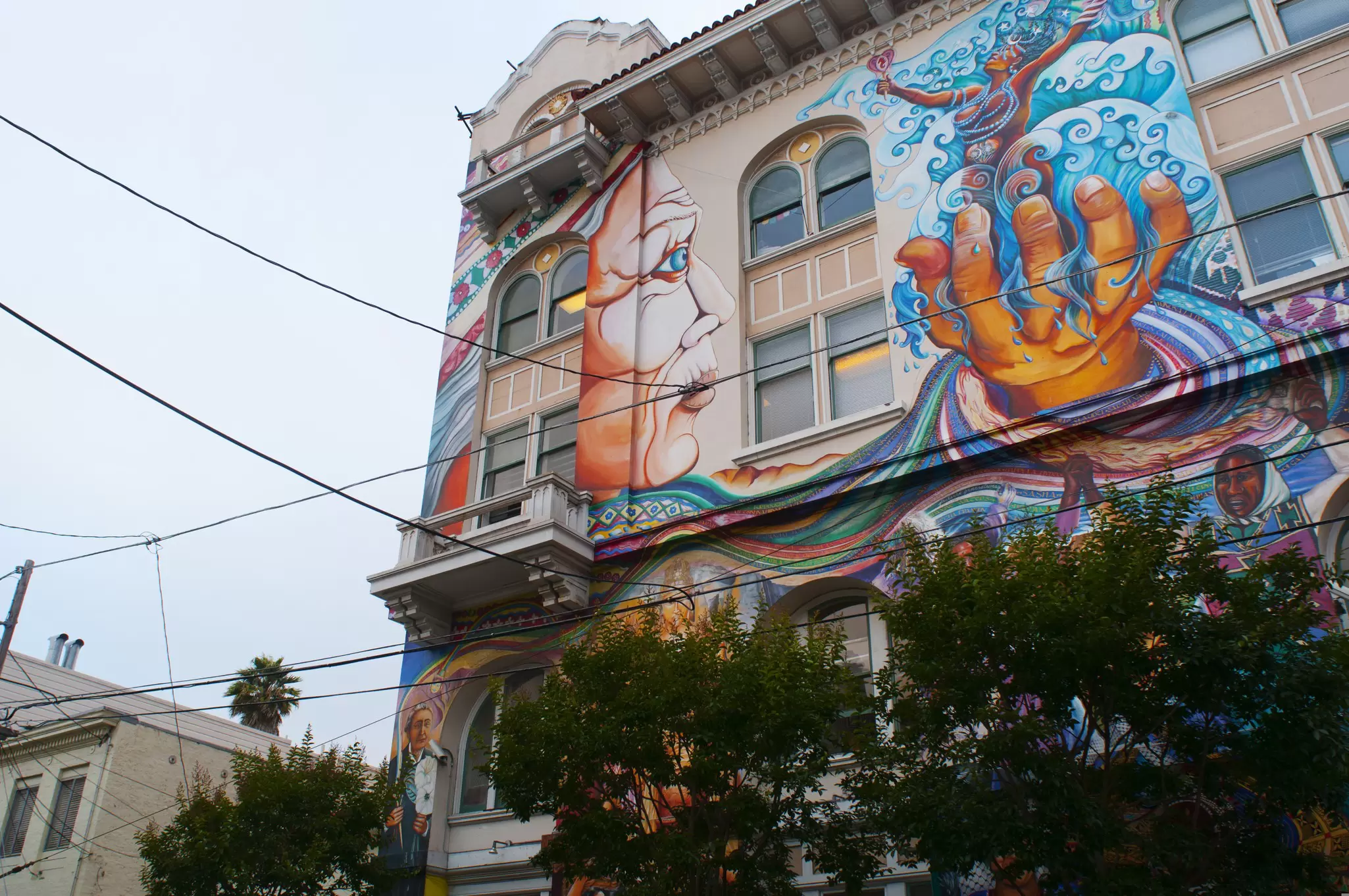 Murals on The Womens Building, San Francisco.