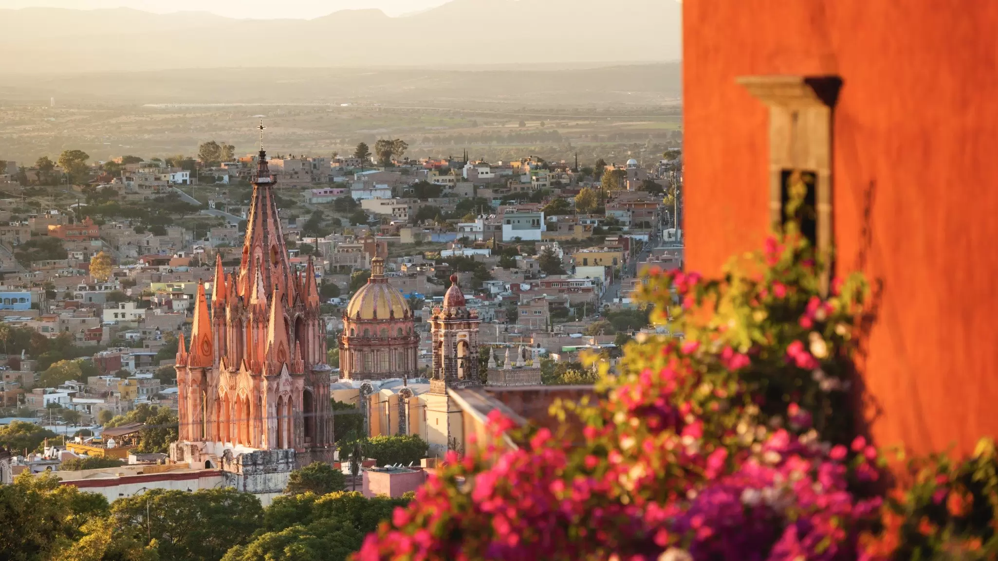 Looking out over the Parroquia de San Miguel Arcangel, San Miguel de Allende, Mexico. Justin Foulkes for Lonely Planet