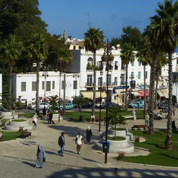 Grand Socco (April 9 1947 Square), New City, Tangier, Morocco, North Africa, Africa