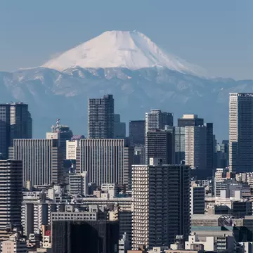 Although some things are different, Japan's cities are still huge. Sakarin Sawasdinaka / Shutterstock