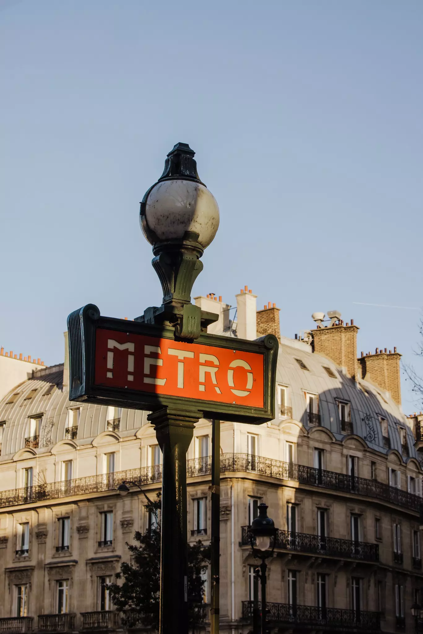 Metro in the 6th arrondisement. Paris, France