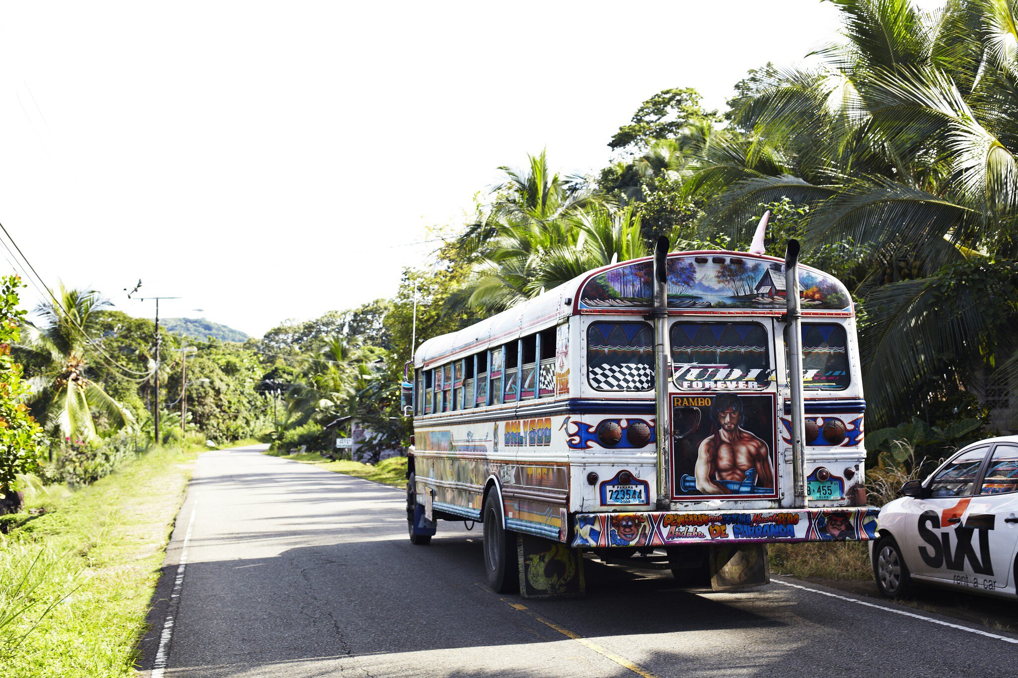 It's not just the scenery that looks amazing in Panama – its buses do, too © Mark Read/Lonely Planet