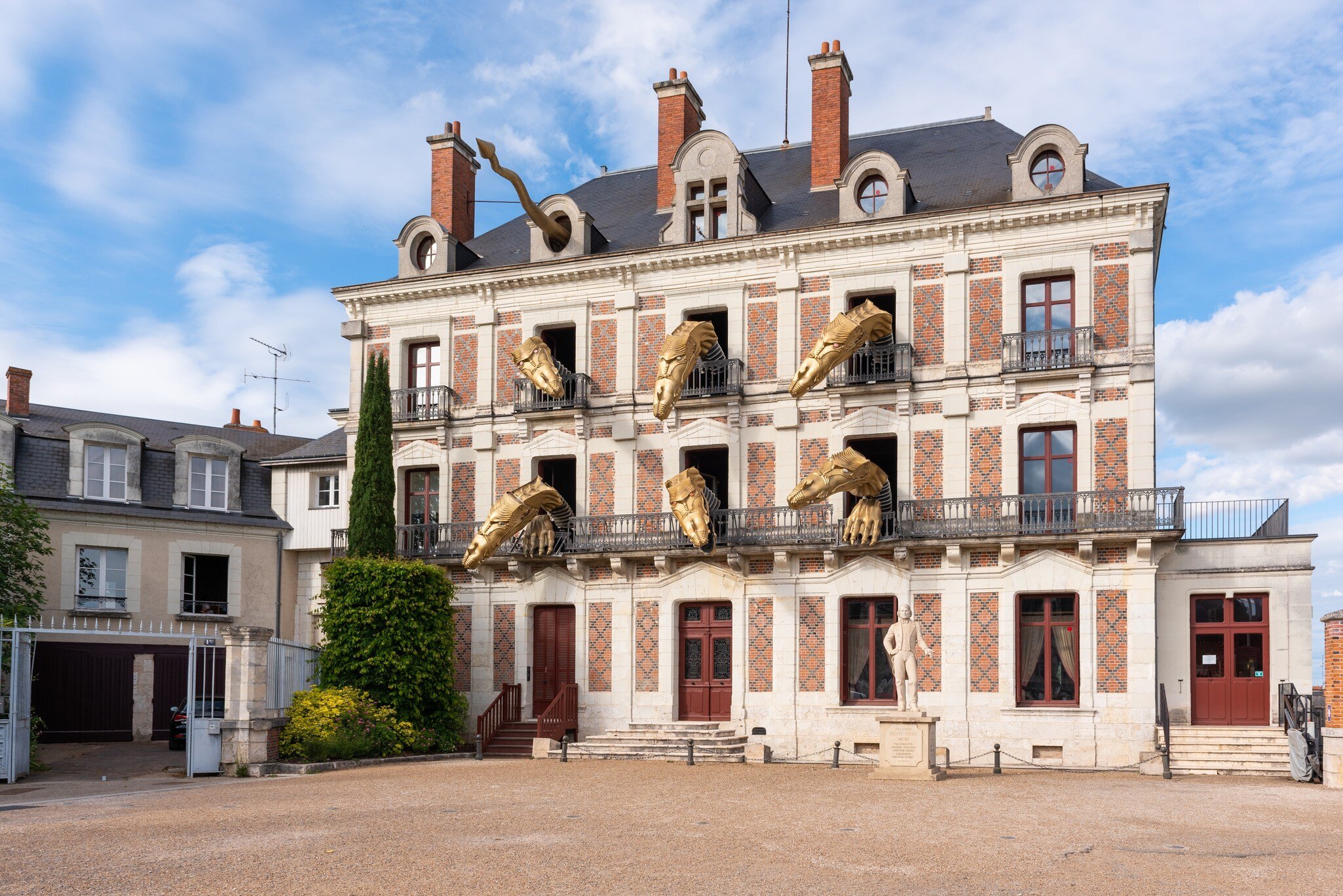Blois, Loir-et-Cher, Centre-Val de Loire, France. Robert-Houdin House of Magic: museum on the history of magic in Loire Valley, France.