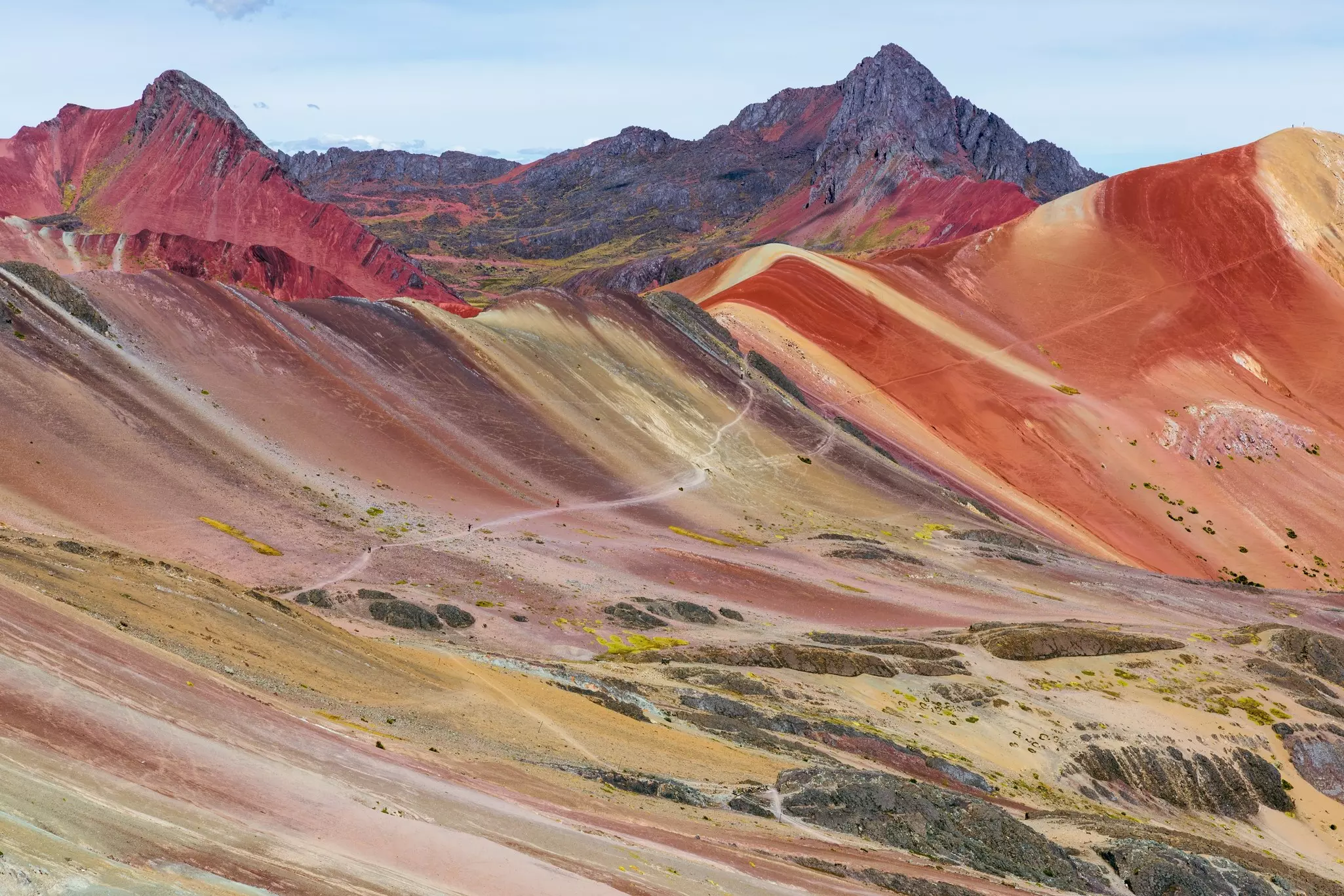 Vinicunca, Cusco Region, Peru. Montana de Siete Colores, or Rainbow Mountain. South America. , License Type: media, Download Time: 2026-02-26T19:16:09.000Z, User: LP_YKhanna, Editorial: false, purchase_order: 65050 - Digital Destinations and Articles, job: LP, client: Journeys, other: Yuvraj Khanna