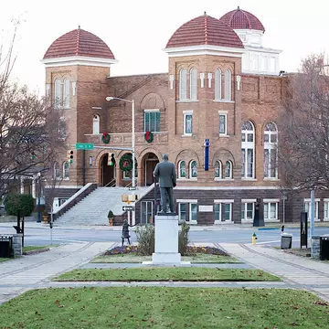 Birmingham, AL / USA - May 7, 2017: 16th Street Baptist Church as seen from Kelly Ingram Park; Shutterstock ID 1794704176; your: Bridget Brown; gl: 65050; netsuite: Online Editorial; full: POI Image Update