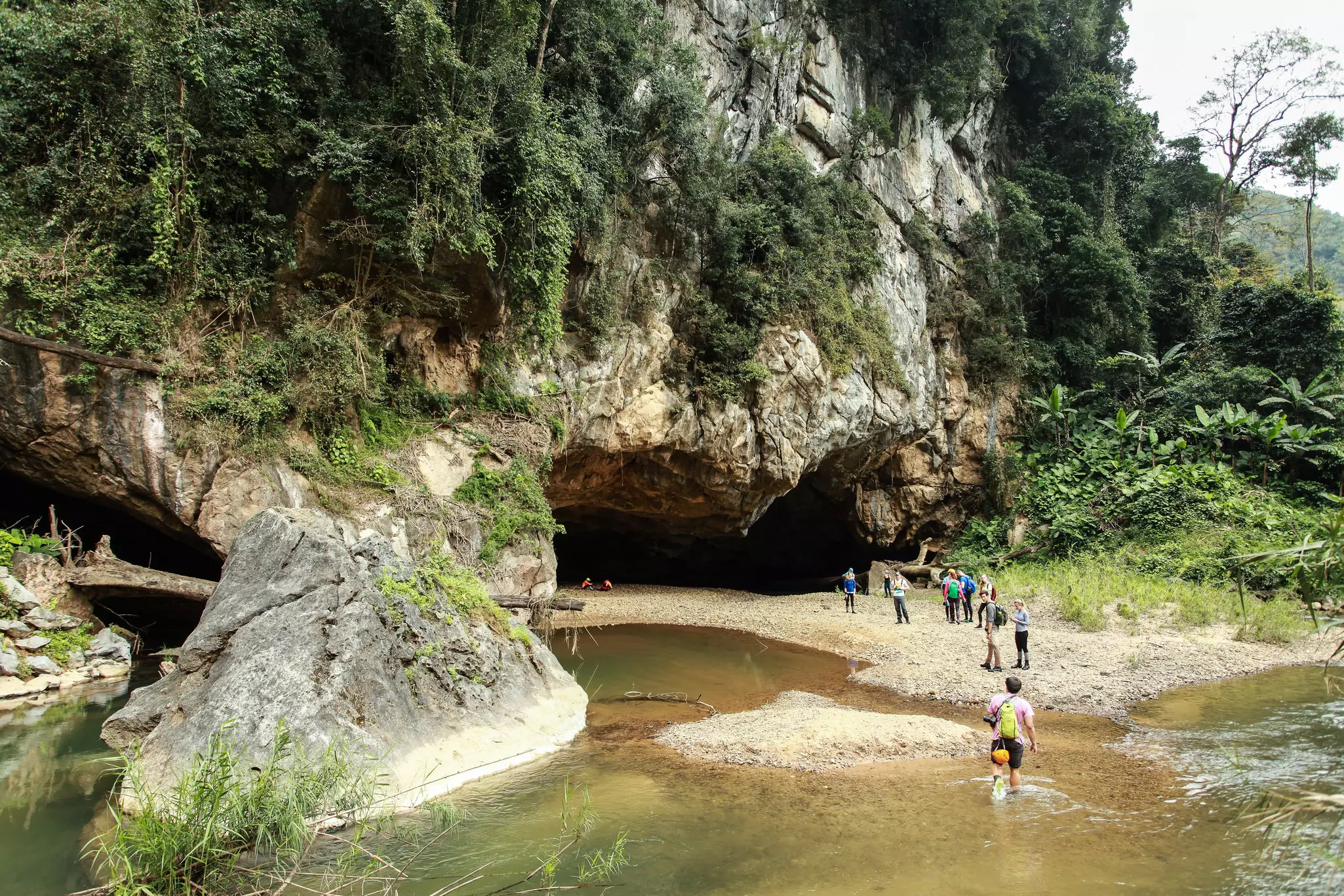 Quang Binh, Vietnam - Mar 13 2018: Hang En Cave is a part of Son Doong cave system, the most beautiful and huge in the world, located at Phong Nha Ke Bang national park, Quang Binh province, Vietnam., License Type: media, Download Time: 2025-12-04T15:08:46.000Z, User: clairenaylor, Editorial: true, purchase_order: 65050 - Digital Destinations and Articles, job: Online editorial, client: Caves Phong Nha-Ke Bang Vietnam, other: Claire Naylor