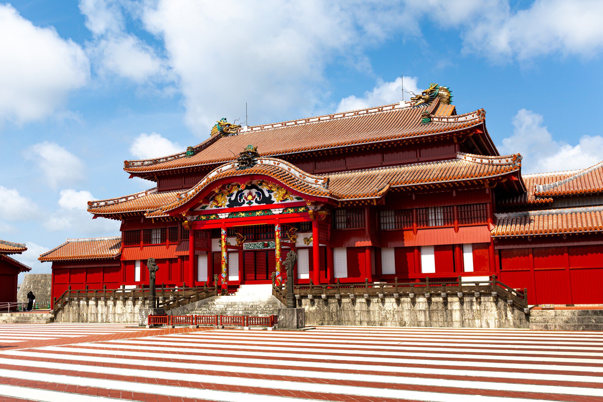 The Shuri Castle, Naha , Okinawa, Japan. One of the famouse castle in Okinawa.  License Type: media  Download Time: 2023-11-20T14:46:45.000Z  User: gwencotter  Is Editorial: No  purchase_order:   